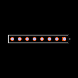 MTSW-108-08-G-S-250 Footprint