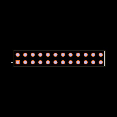 MTSW-112-12-G-D-700 Footprint