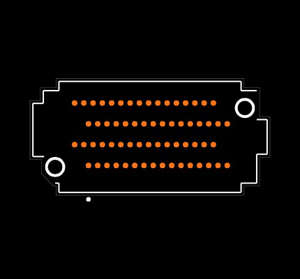 NVAF-DP-04-1-05.0-S-2-K-TR Footprint