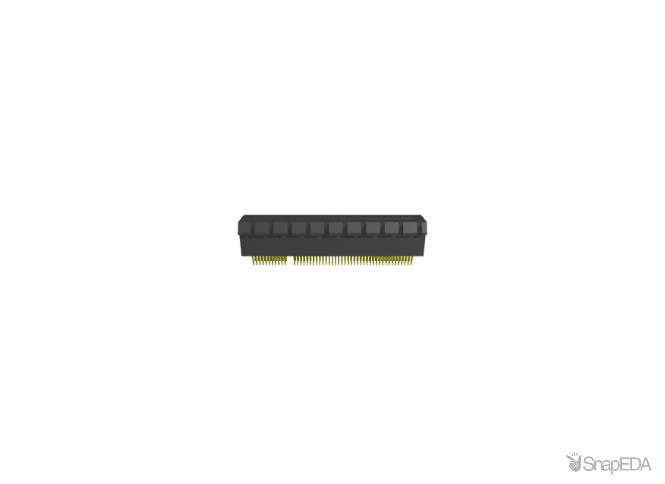 PCIE-098-02-S-D-EMS3 3D Model