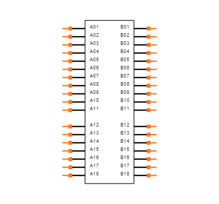 PCIE-LP-01-01-S-DV-A-TR Symbol