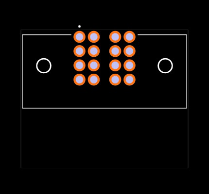 PET-02-01-S-RA-LC Footprint