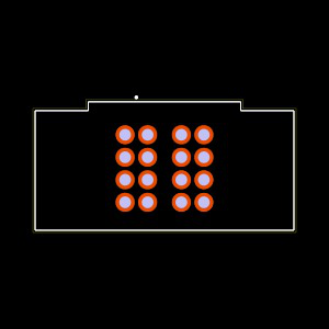 PET-02-01-S-VT-NL Footprint
