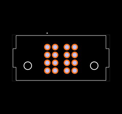 PET-02-02-L-VT-LC Footprint