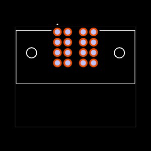 PET-02-02-S-RA-LC Footprint