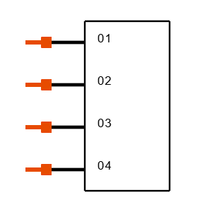 PET-04-02-S-RA-NL-LC Symbol