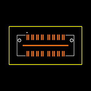 QFS-016-04.25-H-D-DP-A Footprint