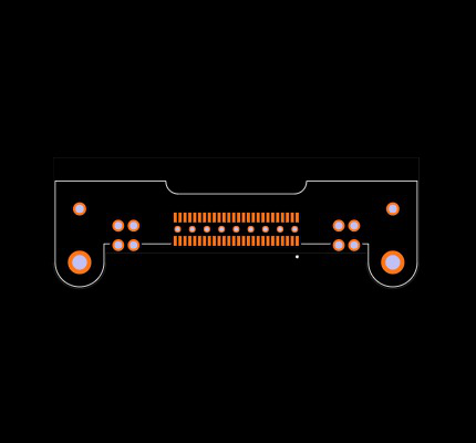 QFS-026-01-SL-D-RA-PC4 Footprint