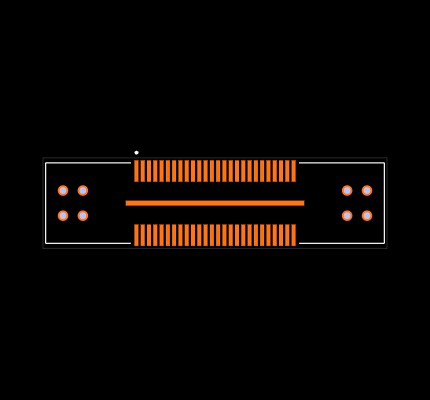 QFS-026-04.25-H-D-PC4-P Footprint