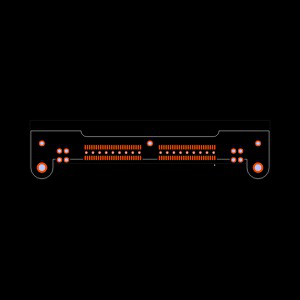 QFS-052-02-SL-D-RA-PC4 Footprint