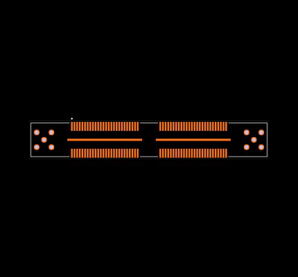 QFS-052-04.25-H-D-RF1 Footprint