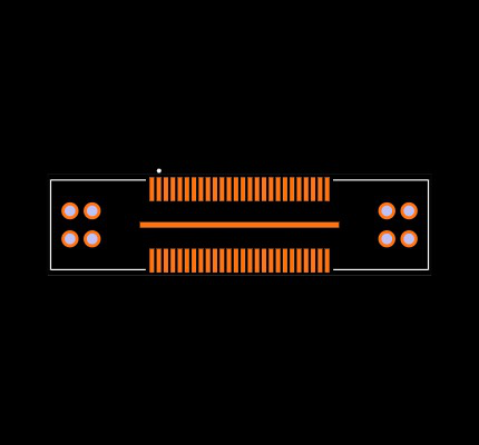 QFSS-016-04.25-L-D-DP-PC4 Footprint