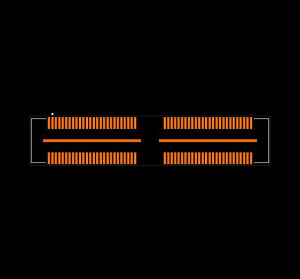 QFSS-032-04.25-L-D-DP-P-TR Footprint