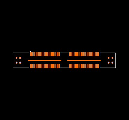 QFSS-052-04.25-L-D-PT4 Footprint