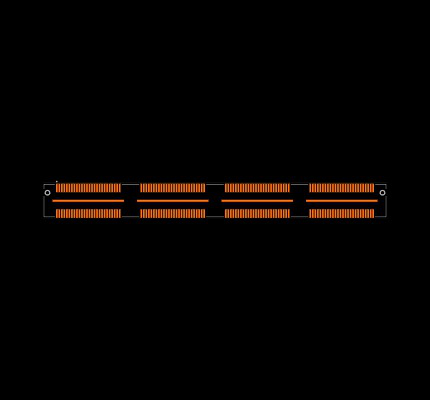 QFSS-104-04.25-H-D-A Footprint
