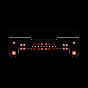 QMS-016-02-L-D-DP-RA-PC4-TR Footprint