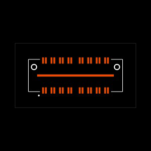 QMS-016-06.75-L-D-DP-A-K Footprint