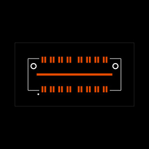 QMS-016-06.75-L-D-DP-A Footprint