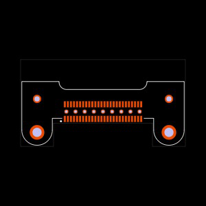 QMS-026-01-H-D-RA-K-TR Footprint