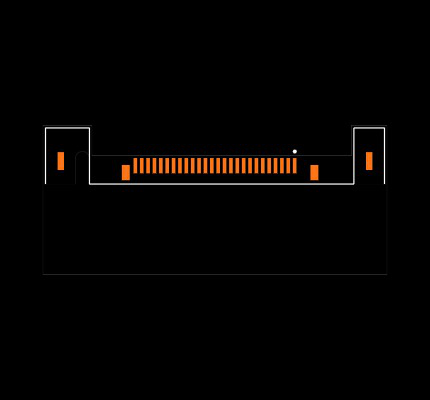 QMS-026-01-L-D-EM2 Footprint