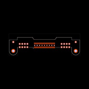 QMS-026-02-SL-D-RA-PC8 Footprint