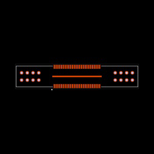 QMS-026-06.75-H-D-PC8 Footprint