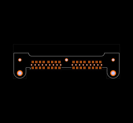 QMS-032-01-SL-D-DP-RA-K Footprint