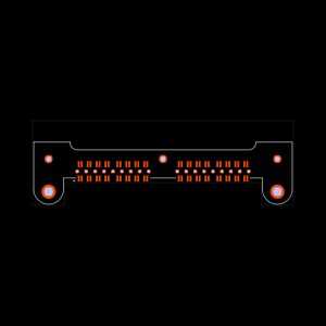 QMS-032-02-L-D-DP-RA-MG Footprint