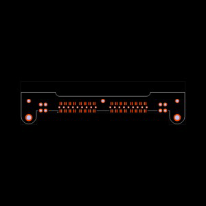 QMS-032-02-L-D-DP-RA-PC4-TR Footprint