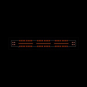 QMS-048-06.75-L-D-DP-PC4 Footprint