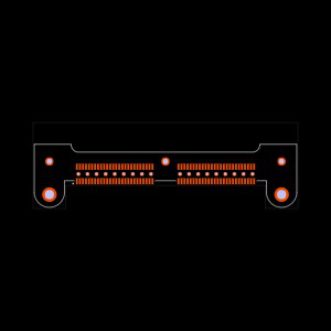 QMS-052-01-SL-D-RA-TR Footprint