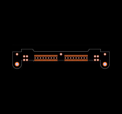 QMS-052-02-L-D-RA-PC4 Footprint