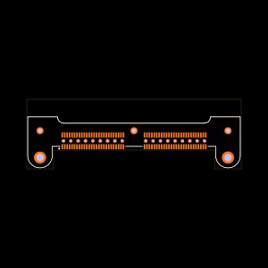 QMS-052-02-SL-D-RA Footprint