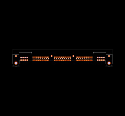 QMS-078-01-S-D-RA-PC8 Footprint