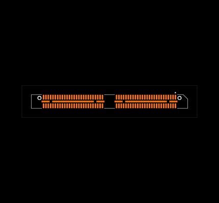 QRF8-052-05.0-L-D-A Footprint