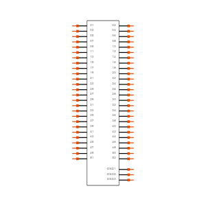 QRF8-052-05.0-S-D-A Symbol