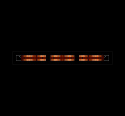 QRF8-078-07.0-L-D-A-GP Footprint