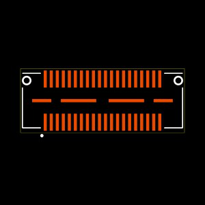QSE-020-01-F-D-A-TR Footprint