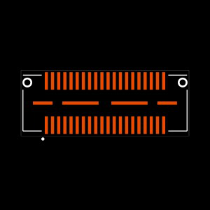 QSE-020-01-H-D-A Footprint