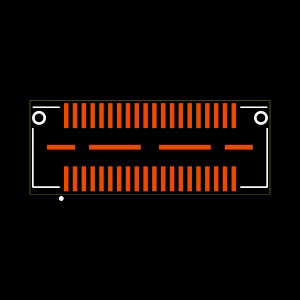 QSE-020-01-H-D-A-K Footprint