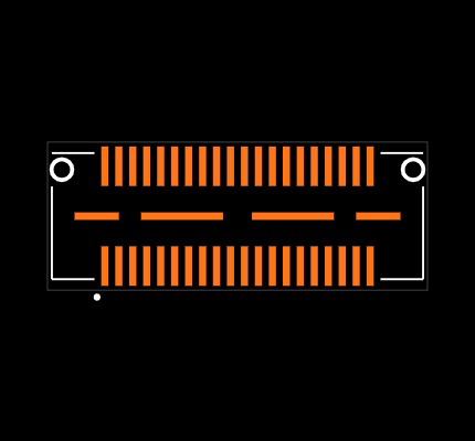 QSE-020-01-H-D-LC Footprint