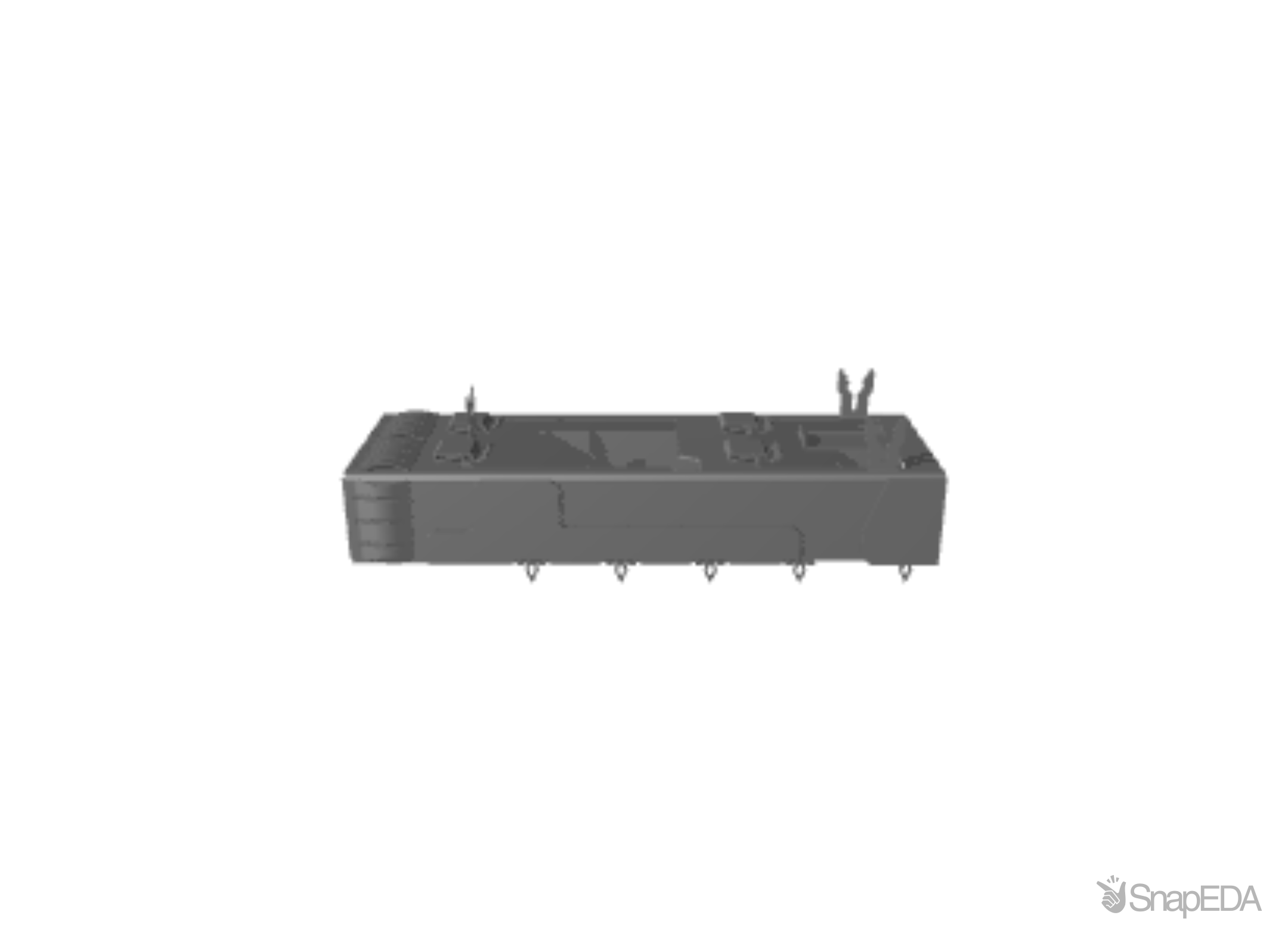 QSFPC-1-1-S-LP-F 3D Model
