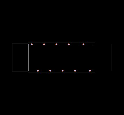 QSFPC-1-1-S-LP-F Footprint