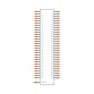 QSH-030-01-L-D-TR Symbol