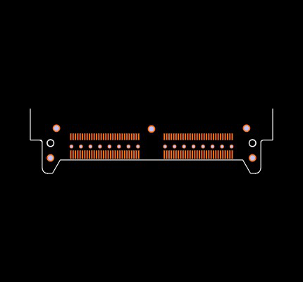 QSH-060-01-L-D-RA-GP Footprint