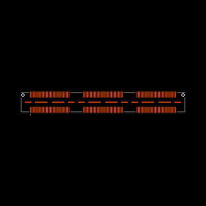 QSH-090-01-S-D-A-K-TR Footprint