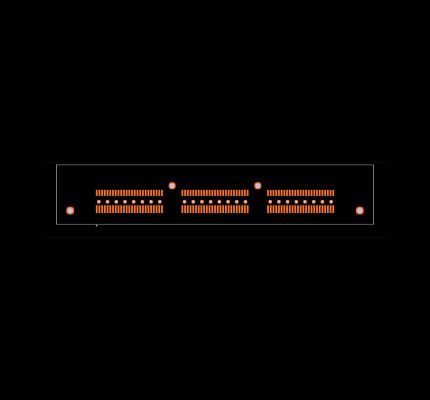QSS-075-01-L-D-RA-WT-SP Footprint