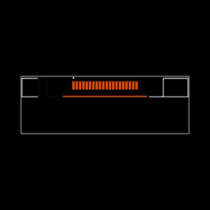 QTE-020-01-F-D-EM2-GP Footprint