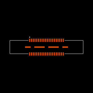 QTE-020-01-L-D-GP Footprint