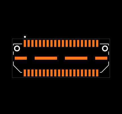 QTE-020-02-L-D-A Footprint